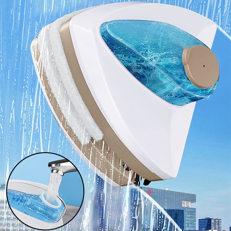 Homís Magnetic Glass Cleaner showcasing its design for effective glass cleaning with water dispensation.